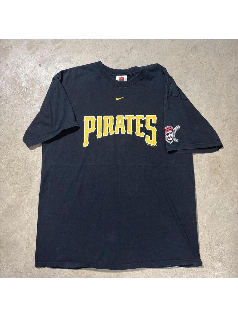 Vintage Y2K Nike Center Swoosh Pittsburgh Pirates T-Shirt Men's XL MLB